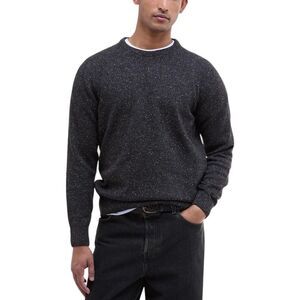 Barbour Black Wool Men's Sweatshirt